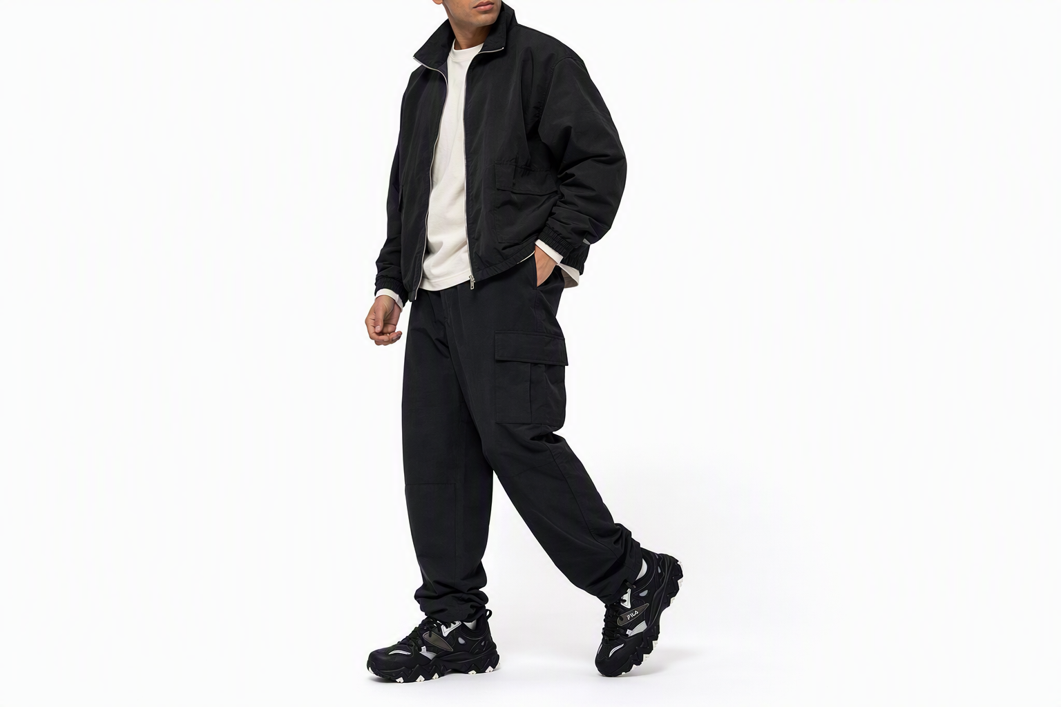 Order FILA Oakmont 运动鞋 '黑白配色' F12M232133FBK