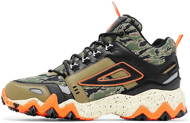 휠라 오크몬트 TR 미드 "카모 그린 오렌지" 1JM01630_305 Buy 휠라 오크몬트 TR 미드 "카모 그린 오렌지" 1JM01630_305