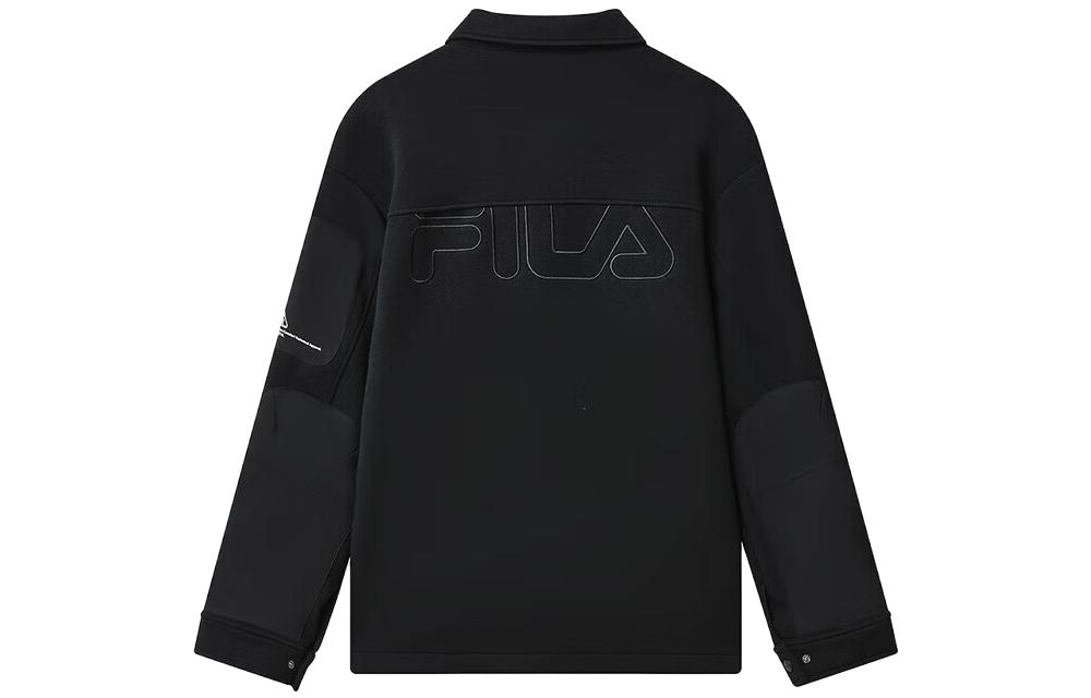 FILA OG Original Black Printed Zipper Hoodie Jacket F11M319502F-BK 圖 3
