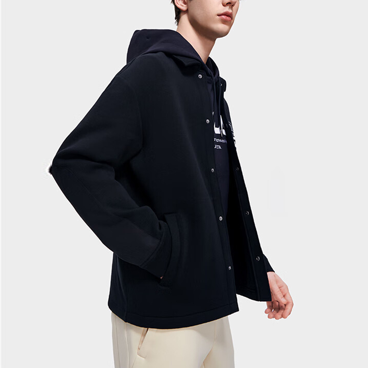 FILA OG Original Black Printed Zipper Hoodie Jacket F11M319502F-BK 圖 6