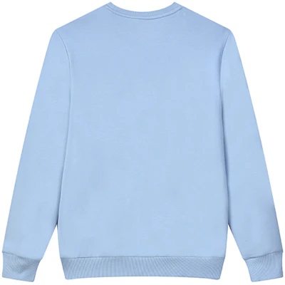 FILA オパールブルーロゴプリントカジュアルプルオーバースウェット F11M038210GLB Lookbook FILA オパールブルーロゴプリントカジュアルプルオーバースウェット F11M038210GLB