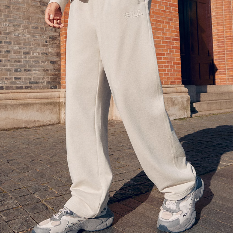 Purchase FILA Original Casual Sweatshirt & Knit Track Pants Stylish Sports Set Unisex. F11U439204F-PK+F11M439606F-BG