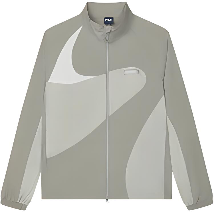 FILA Original Retro Outdoor Sports Logo Zip-Up Jacket Beige Tone F71M429703F-BG 圖 2