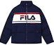 Buy FILA Jaket Puffer Retro Original Unisex - Biru Navy Tua. F11U349903F-DB