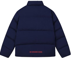 FILA Jaket Puffer Retro Original Unisex - Biru Navy Tua. F11U349903F-DB Lookbook FILA Jaket Puffer Retro Original Unisex - Biru Navy Tua. F11U349903F-DB