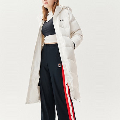 FILA Original Chaqueta Larga Acolchada Blanca Unisex Invierno Cortaviento F11W048956F-WT Purchase FILA Original Chaqueta Larga Acolchada Blanca Unisex Invierno Cortaviento F11W048956F-WT