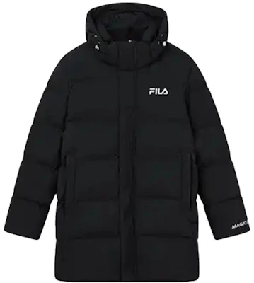 FILA ORIGINALE Jaket Musim Dingin Hitam Hoodie Hangat untuk Pria/Wanita. F11M149904F-BK Order FILA ORIGINALE Jaket Musim Dingin Hitam Hoodie Hangat untuk Pria/Wanita. F11M149904F-BK
