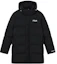 Order FILA ORIGINALE Jaket Musim Dingin Hitam Hoodie Hangat untuk Pria/Wanita. F11M149904F-BK