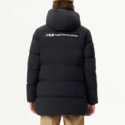 FILA ORIGINALE Jaket Musim Dingin Hitam Hoodie Hangat untuk Pria/Wanita. F11M149904F-BK Purchase FILA ORIGINALE Jaket Musim Dingin Hitam Hoodie Hangat untuk Pria/Wanita. F11M149904F-BK