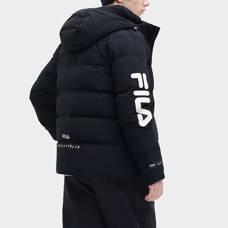 FILA ORIGINALE  Blue Letter Zipper Hooded Down Jacket F11M349909F-NV 圖 5