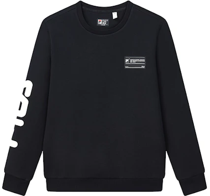 FILA ORIGINALE 藍色圓領對比色長袖Logo運動衫 F11M149208FNV Buy FILA ORIGINALE 藍色圓領對比色長袖Logo運動衫 F11M149208FNV