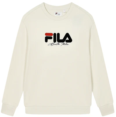 FILA ORIGINALE Fall Winter Couples Logo Sweatshirt White - Pullover. F11U439204FIV Buy FILA ORIGINALE Fall Winter Couples Logo Sweatshirt White - Pullover. F11U439204FIV