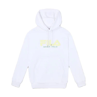 FILA ORIGINALE Hoodie - Retro Letter Pullover, Unisex, Classic White F11U339299F-WT