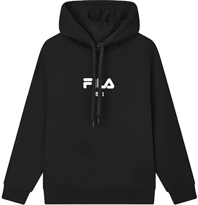 FILA ORIGINALE Logo 黑色抓毛針織衫 男女休閒寬鬆版型衛衣 F51M449202F-BK Buy FILA ORIGINALE Logo 黑色抓毛針織衫 男女休閒寬鬆版型衛衣 F51M449202F-BK