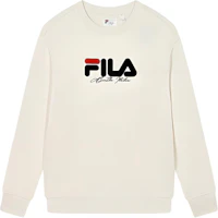 FILA ORIGINALE Oversized Pullover Sweatshirt Unisex Steam White F51M449204F-IV FILA ORIGINALE Oversized Pullover Sweatshirt Unisex Steam White F51M449204F-IV