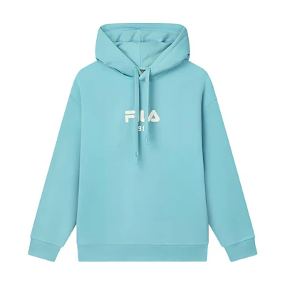 FILA Originale Soft Knit Fleece Long-Sleeve Sweatshirt Unisex Sky Blue F51M449202F-LB