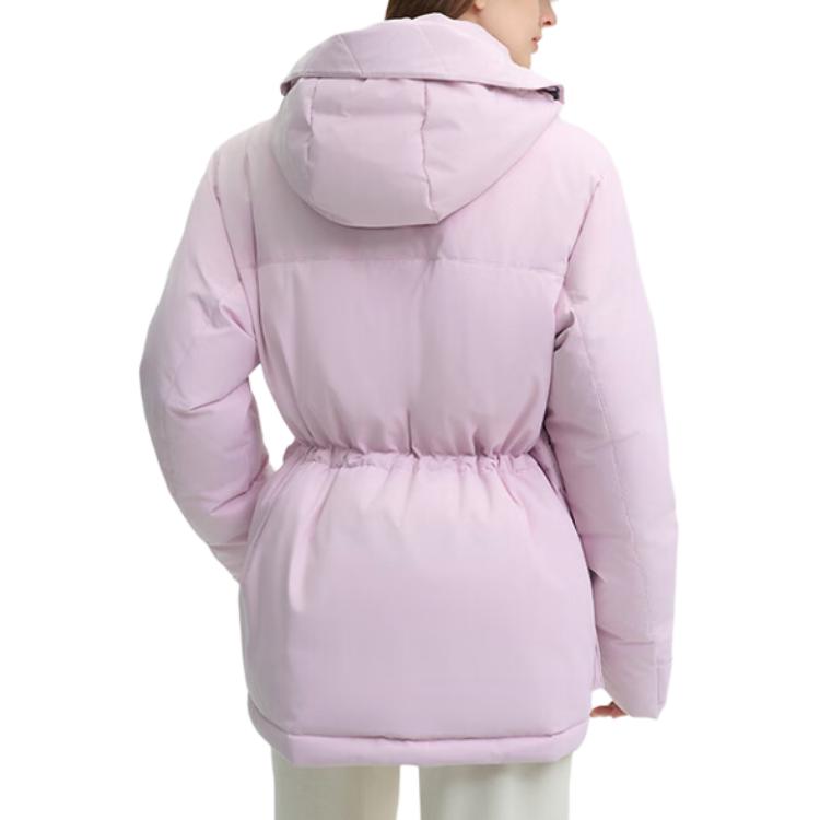 Shop FILA ORIGINALE Stylish Thickened Down Sports Jacket in Dark Pink. F51M449902F-PK