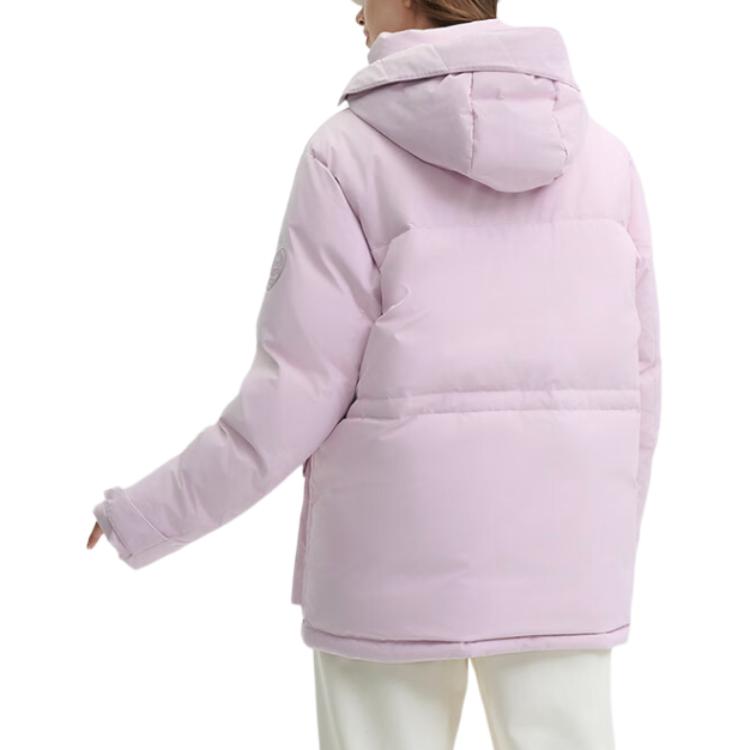 Details for FILA ORIGINALE Stylish Thickened Down Sports Jacket in Dark Pink. F51M449902F-PK