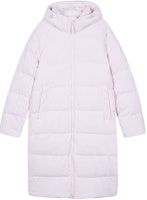 FILA ORIGINALE Unisex Letter Print Down Coat Light Mauve Pink F51U349902F-PK FILA ORIGINALE Unisex Letter Print Down Coat Light Mauve Pink F51U349902F-PK