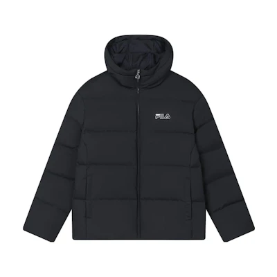 FILA ORIGINALE Unisex Stylish Casual Oversized Hooded Puffer Jacket Legend Blue F11U349914F-NV