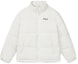 Buy FILA Originale Unisex White Logo Print Thick Warm Windproof Down Jacket. F51U349901F-IV