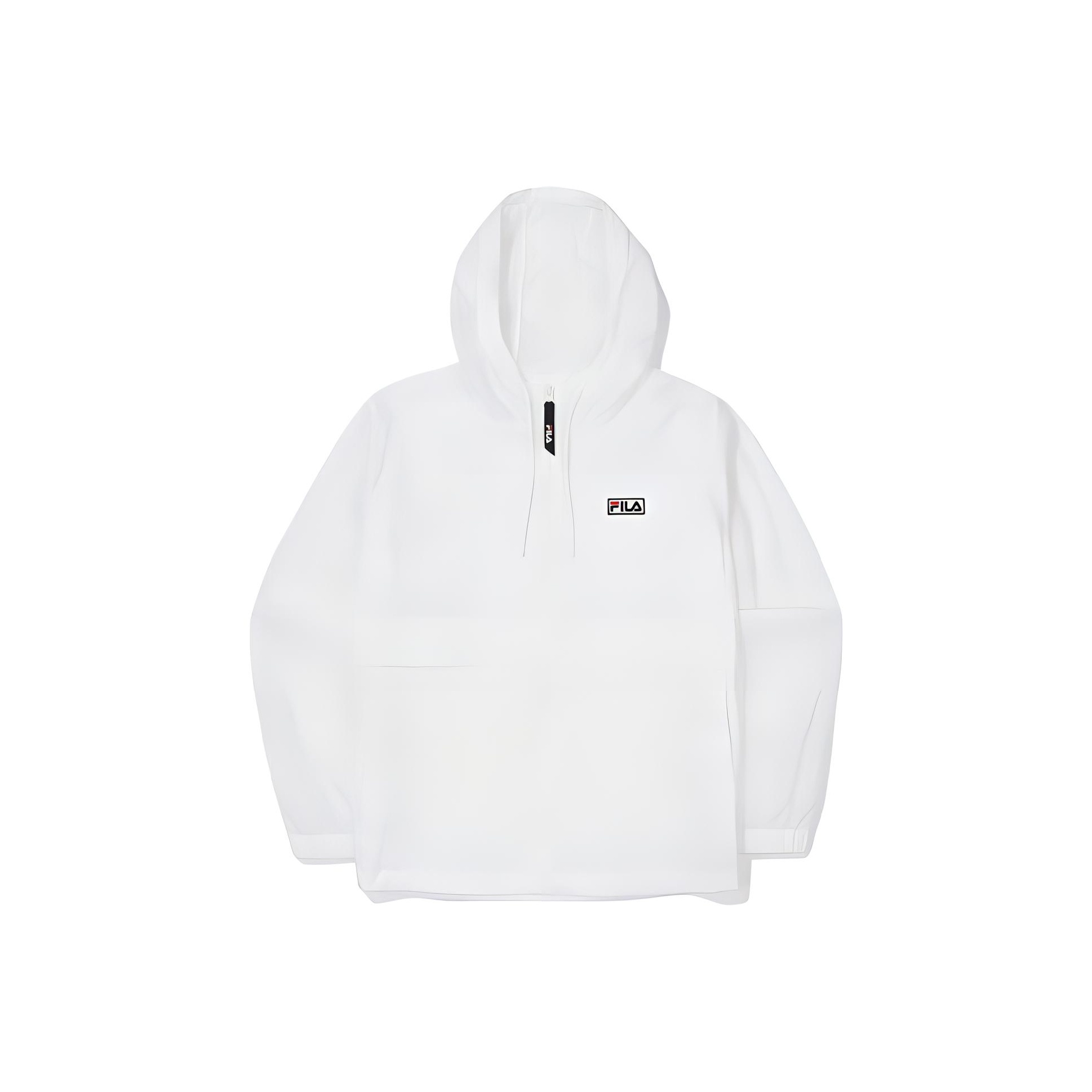 FILA Outdoor Letter Logo Long-Sleeve Hooded Jacket Unisex FS2JKF1151FOWH