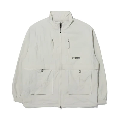 FILA Outdoor Multi-Pocket Letter Printed Jacket Light Green FS2WTE1181X-LSA