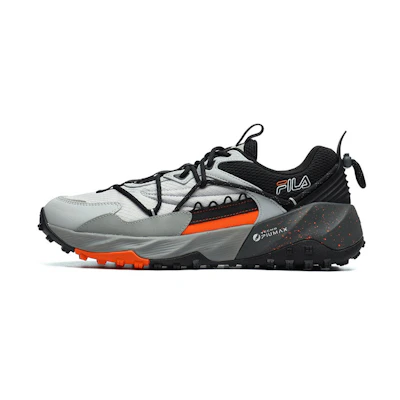FILA Outdoor Running Shoes 'Black Gray Orange'