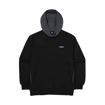 FILA Oversized Hoodie Black with Graphic Print FS2POF3131X-BLK
