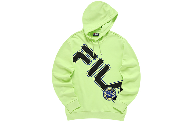 FILA Oversized Logo Graphic Hoodie - Green T11M135205F-LG