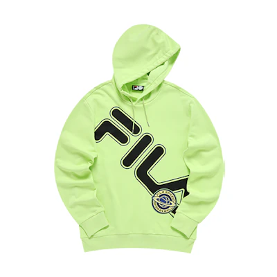 FILA Oversized Logo Graphic Hoodie - Green T11M135205F-LG