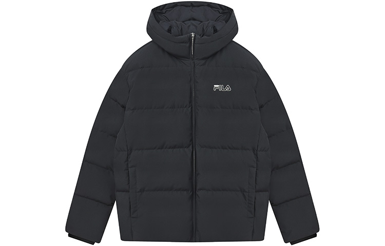 FILA Oversized Unisex Winter Puffer Jacket in Navy Blue. F51U249902F-NV