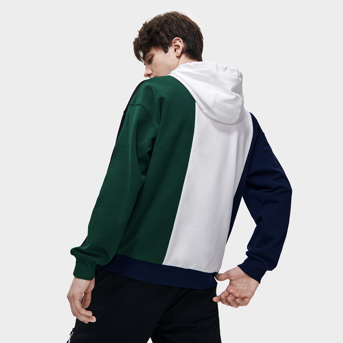 Purchase FILA復古美式風格男款海軍藍寬版標誌連帽衫 F11M319205F-NV