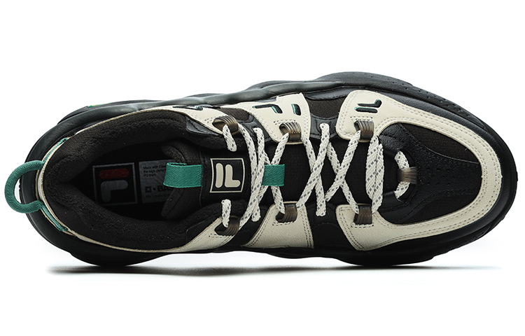 Shop FILA Panini 黑色燕麦配色 F12M242127FBO