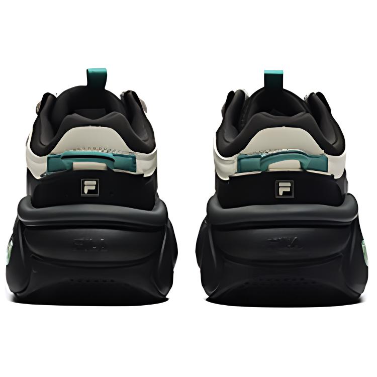 Shop FILA斐乐 Panini 簡約舒適 耐磨透氣 生活休閒鞋 男款 黑色