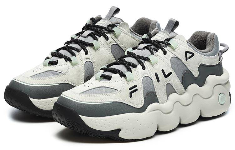 Order FILA斐樂 panini 休閒舒適 復古籃球鞋 男款 鈦錫灰