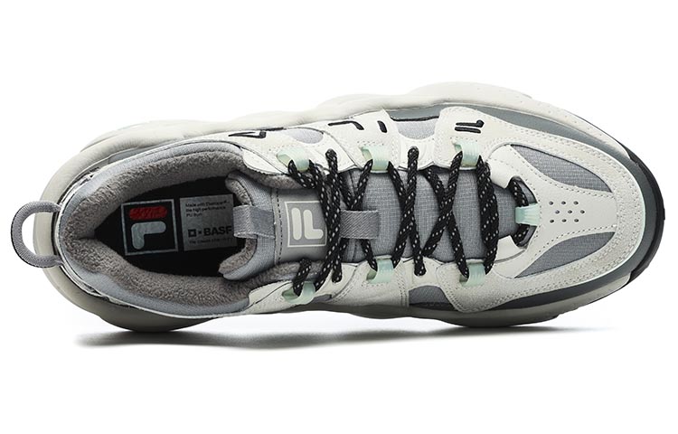 Lookbook FILA斐樂 panini 休閒舒適 復古籃球鞋 男款 鈦錫灰