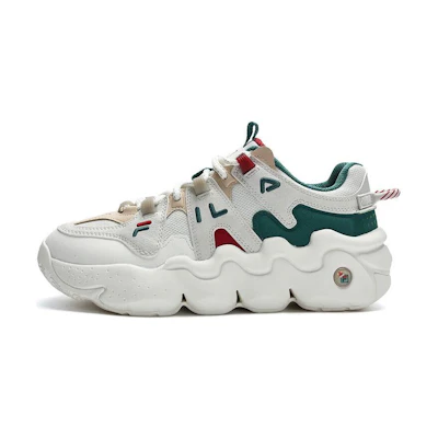 (W) FILA Panini Xmas Shoes 'White Green Red'