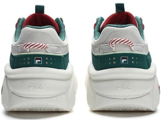 (W) FILA Panini Xmas Kasut 'Putih Hijau Merah' F12M312113FSL Shop (W) FILA Panini Xmas Kasut 'Putih Hijau Merah' F12M312113FSL