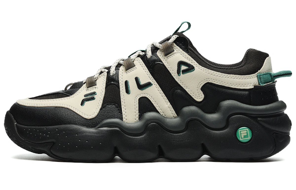FILA Panini Basketball Shoes 'Black Oatmeal'