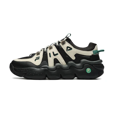 FILA Panini Basketball Shoes 'Black Oatmeal'