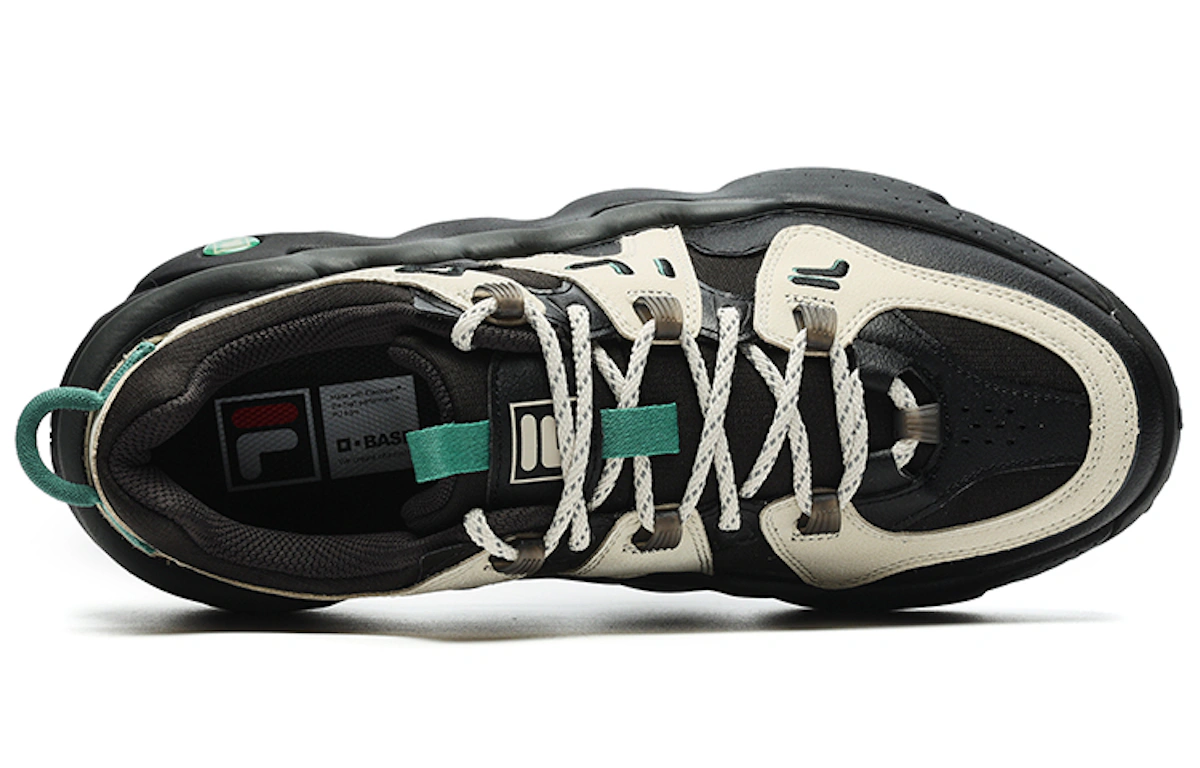 FILA Panini Basketball Shoes 'Black Oatmeal'