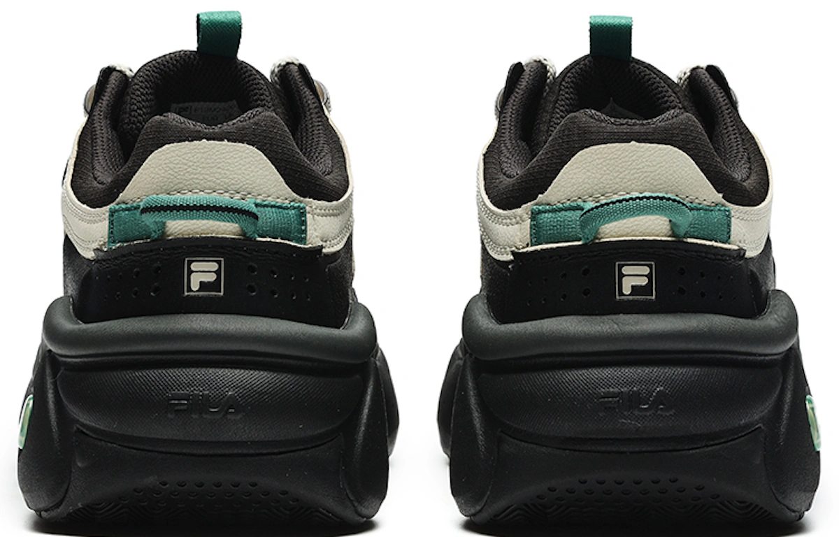 FILA Panini Basketball Shoes 'Black Oatmeal'