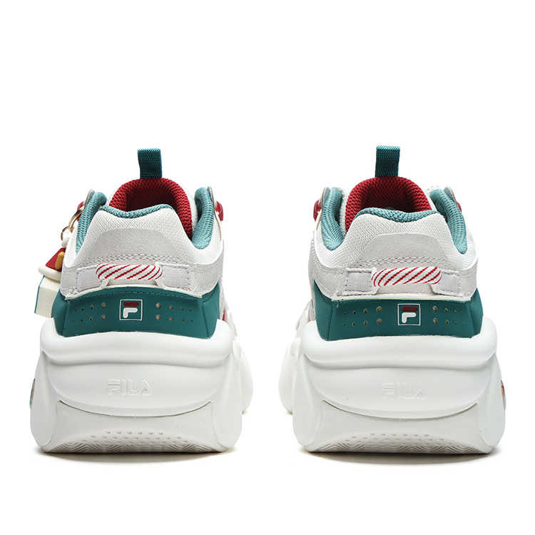 Lookbook FILA 斐樂官方PANINI XMAS男鞋低幫籃球鞋2023春復古運動鞋