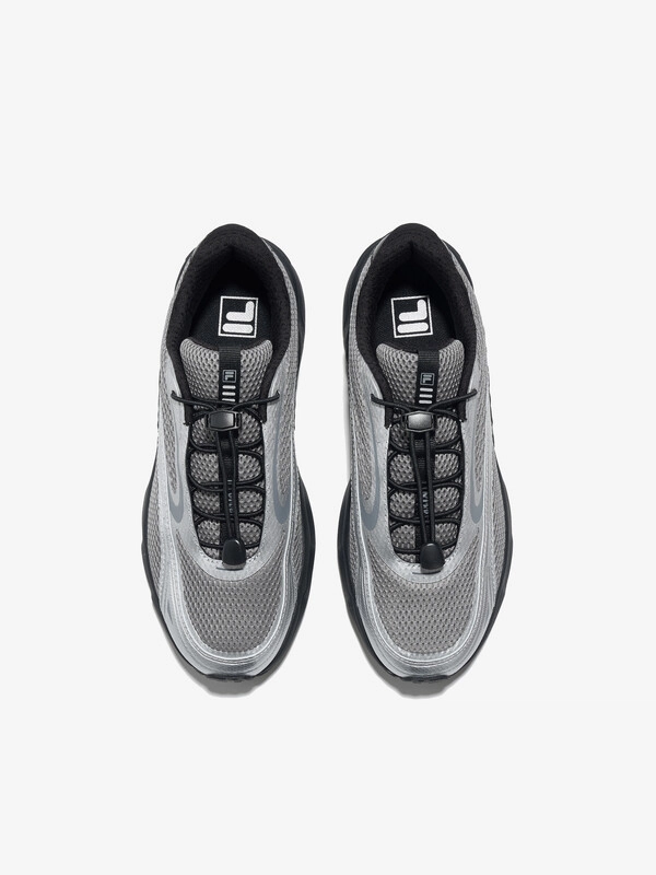 Fila Pantera Silver Sneakers Black/Black/Silver 圖 5