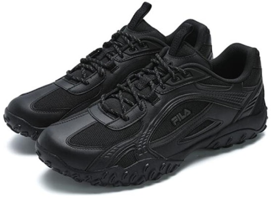 FILA斐樂 PEBBLE 舒適耐用防滑 低筒 休閒跑步鞋 男款 黑色 Order FILA斐樂 PEBBLE 舒適耐用防滑 低筒 休閒跑步鞋 男款 黑色