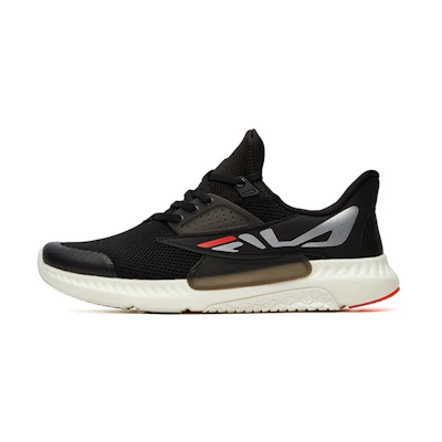 FILA Performance Breathable Lightweight Cozy Low Tops Black
