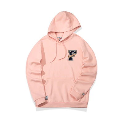 FILA Pink Sports Knitted Pullover Hoodie T11M032209F-PK