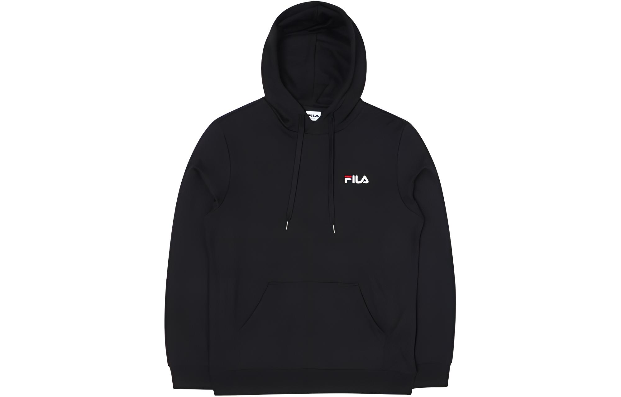 FILA Plain Pullover Sweatshirt Unisex Black FS2POC3104X-BLK