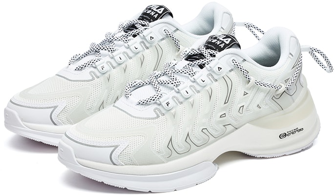 FILA 厚底パイオニア 反射白 (FILA Atsude Pai'onia Hansha Shiro) F12M233121FWT1 Order FILA 厚底パイオニア 反射白 (FILA Atsude Pai'onia Hansha Shiro) F12M233121FWT1